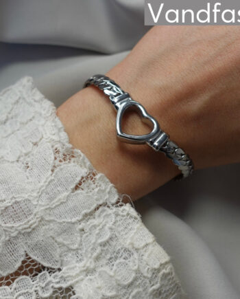 Annebrauner Armadillo Heart Armbånd