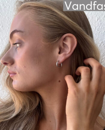 Annebrauner Classic Hoops Medium øreringe