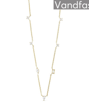 Annebrauner Classy Exclusive Halskæde 18k Guldbelagt