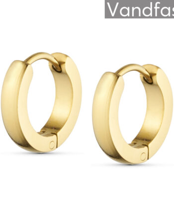 Annebrauner Creole Basic øreringe 18k Guldbelagt