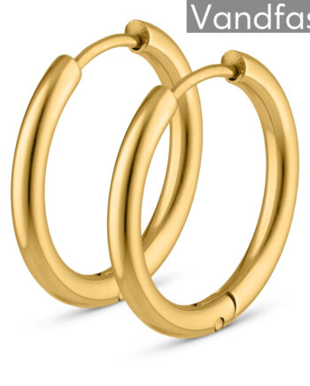 Annebrauner Creole Every Day 16mm øreringe 18k Guldbelagt