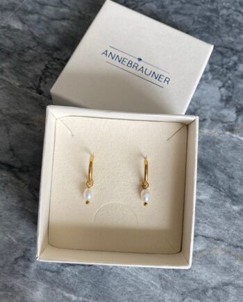 Annebrauner Creole Pearl 18k Guldbelagt