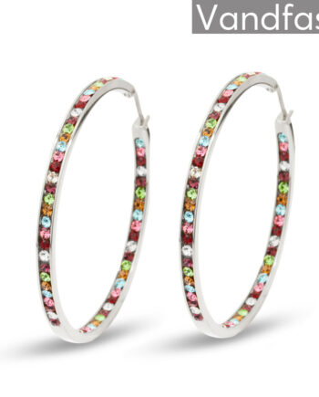 Annebrauner Creole Thin Big Multicolor øreringe
