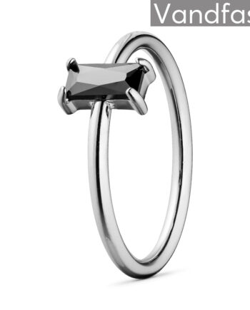 Annebrauner Deluxe Petite Black Ring 48