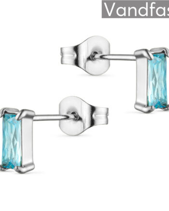 Annebrauner Empress 3x6mm Aquamarine øreringe