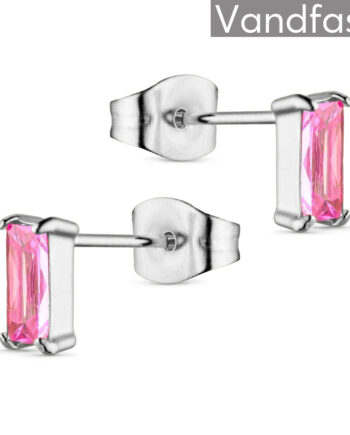 Annebrauner Empress 3x6mm Rose øreringe