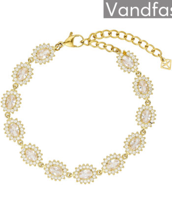 Annebrauner Galla Armbånd 18k Guldbelagt