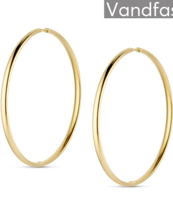 Annebrauner Hoops 60 Mm 18k Guldbelagt