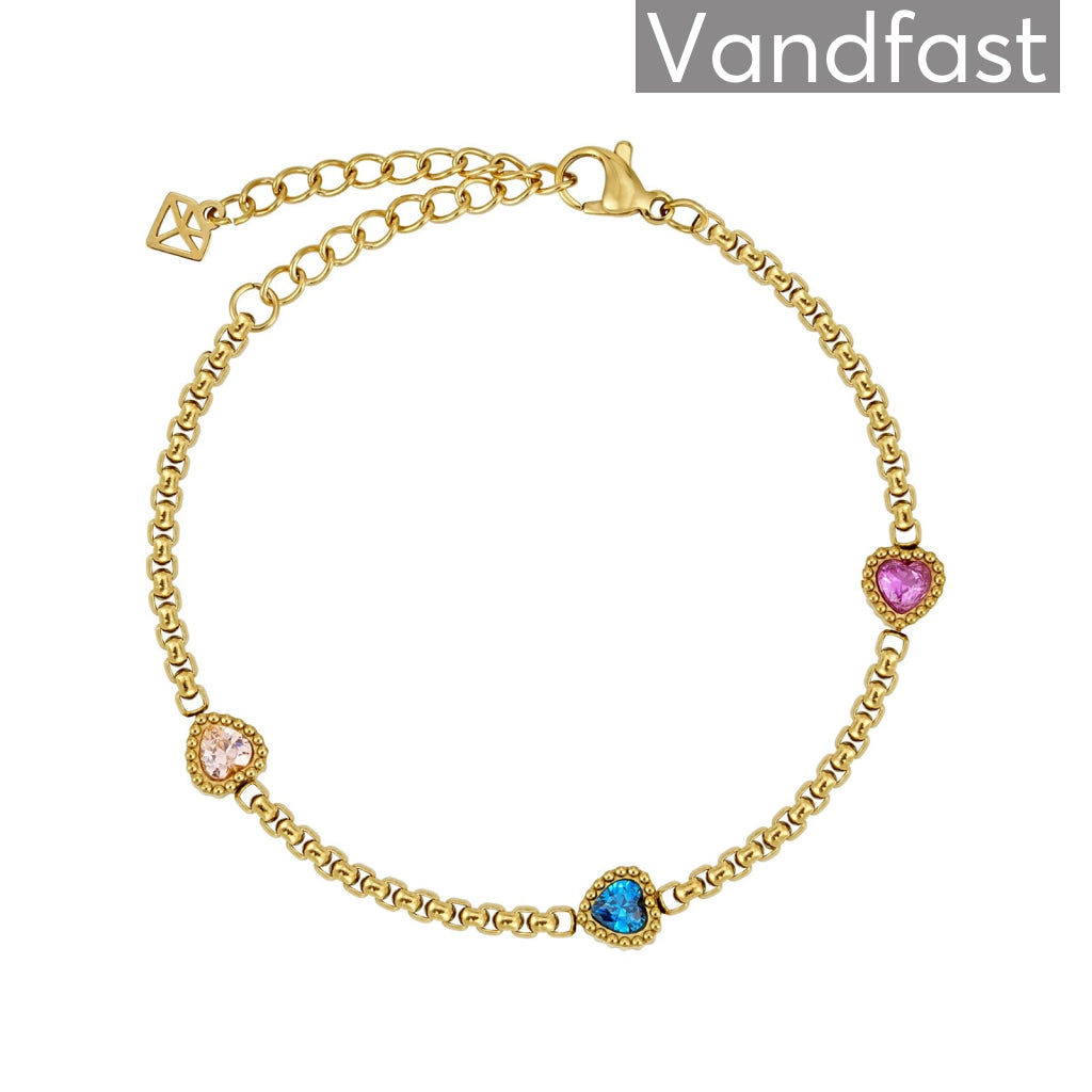 Annebrauner Loving Armbånd 18k Guldbelagt