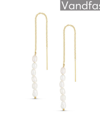 Annebrauner Ocean Pearl øreringe 18k Guldbelagt