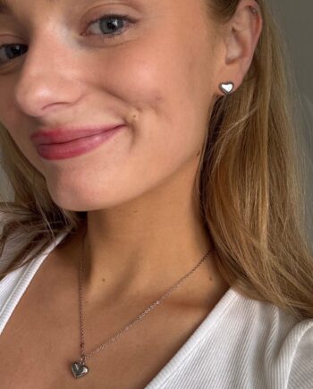 Annebrauner Palermo Heart øreringe