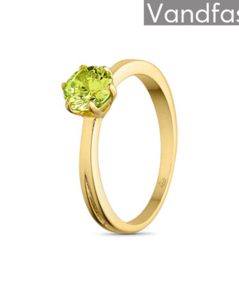 Annebrauner Princess  -apple Ring 18k Guldbelagt 46