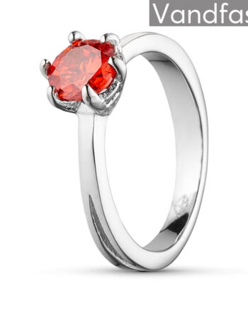 Annebrauner Princess Orange Ring 46