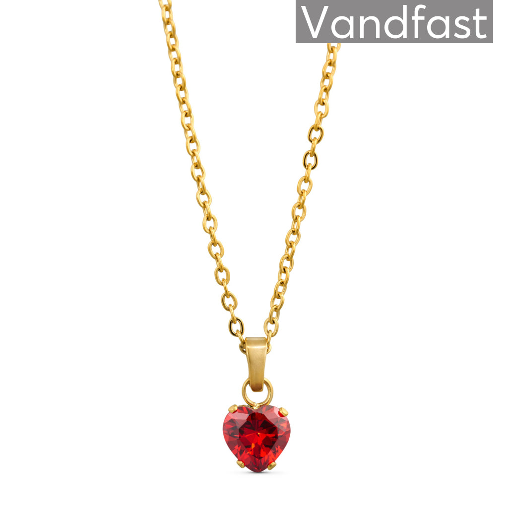 Annebrauner  Quot Love Of My Life Quot  Kærlighedssmykket 18k Guldbelagt