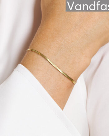 Annebrauner Snake Armbånd 18k Guldbelagt   Mm