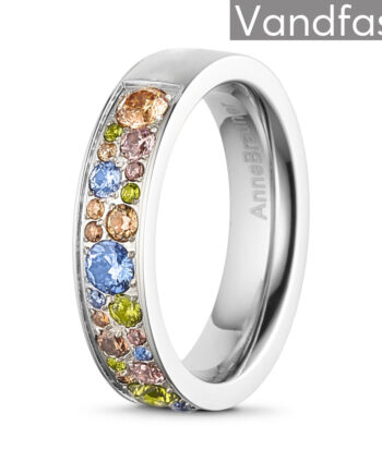 Annebrauner Sparkling Multicolor Autumn Ring 48