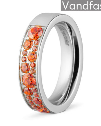 Annebrauner Sparkling Orange Ring 48