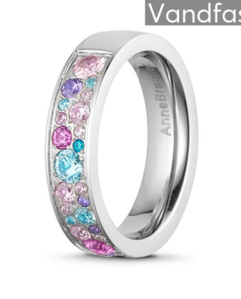 Annebrauner Sparkling Pink Violet Ring 48