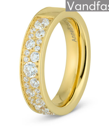 Annebrauner Sparkling Ring 18k Guldbelagt 48