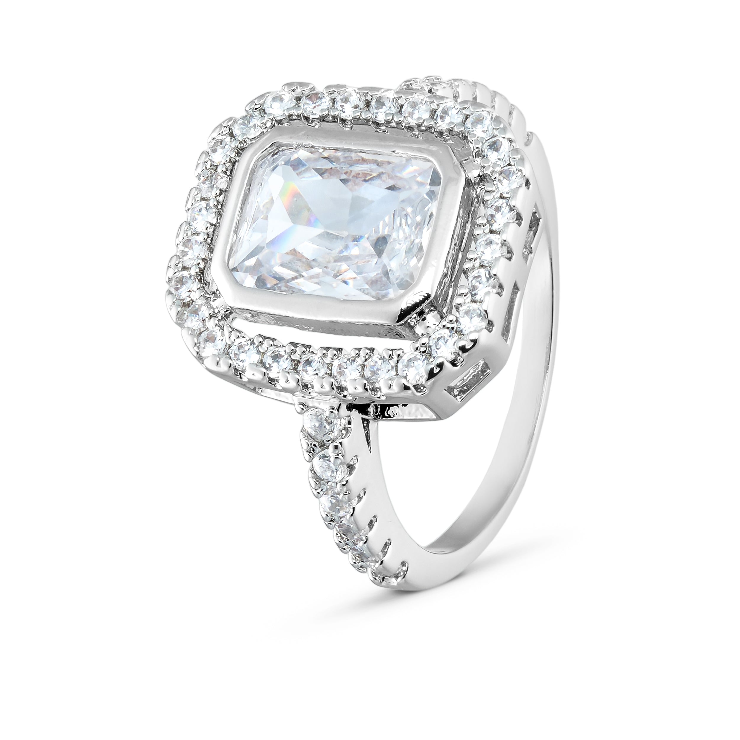 Annebrauner Square Princess Ring 47