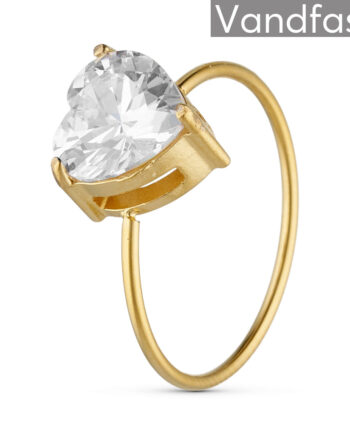 Annebrauner Stella Ring 18k Guldbelagt 51