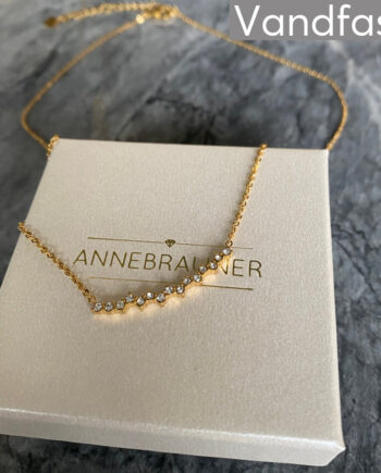Annebrauner Tiana Halskæde 18k Guldbelagt