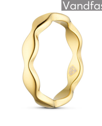 Annebrauner Timeless Ring 18k Guldbelagt 52