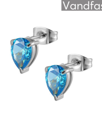 Annebrauner Waterdrop Blue Topaz øreringe