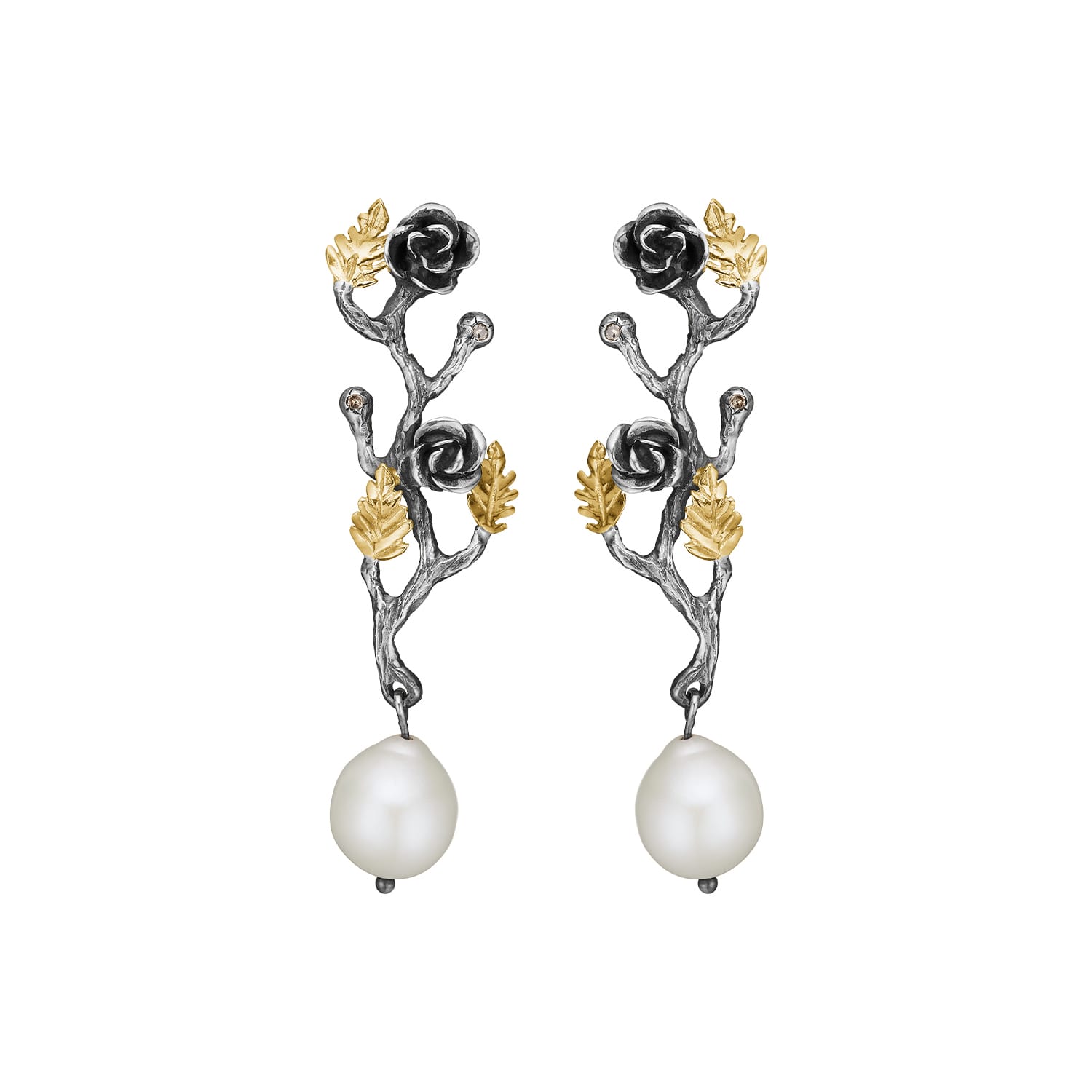 Aphrodite Rose Pearl     ørestikkere