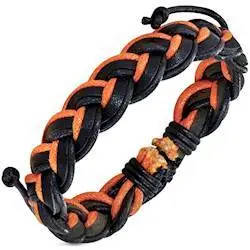 Armbånd Af Læderflet