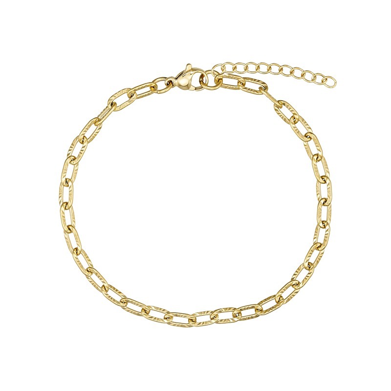 Armbånd   Forgyldt Stål