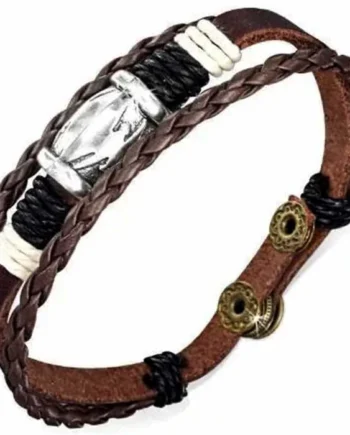 Armbånd  Quot Stylish Leather Quot