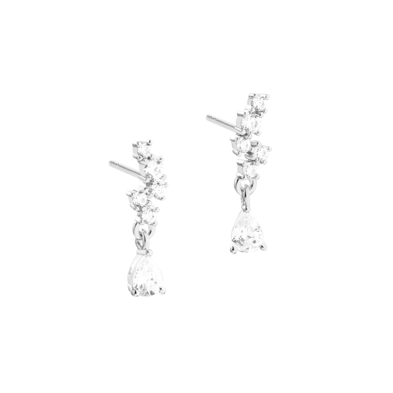 Aura Earstud   Silver