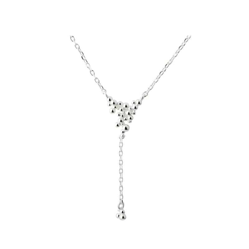 Aya Necklace   Silver