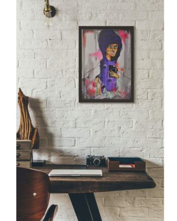 Bange Plakat Af Mads Hofmann   Hofmann Artwork