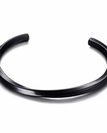 Bangle Screw Armbånd   Ip Blackcoat Stål