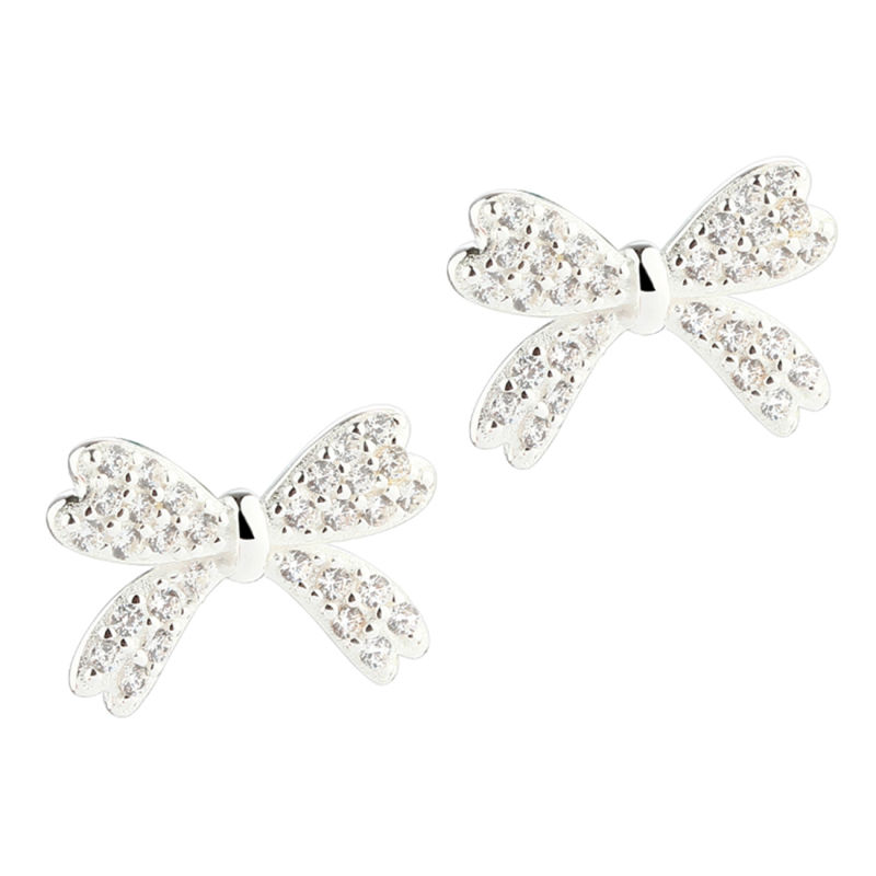 Big Darling Bow   Silver