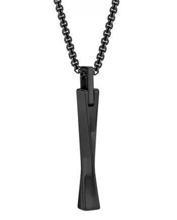 Blackc Tungsten Halssmykke