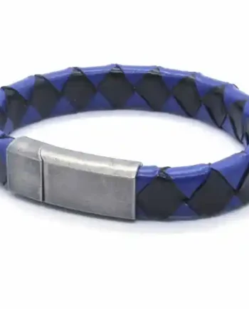 Blue Black Netri Armbånd