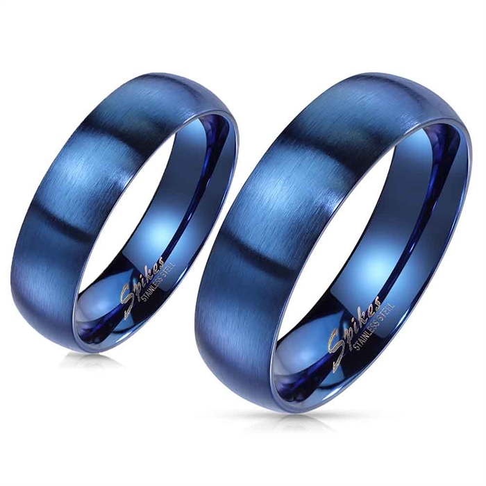 Bluecoatet Og Matteret Forlovelsesring