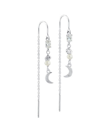 Blush Pearl Thread   Silver