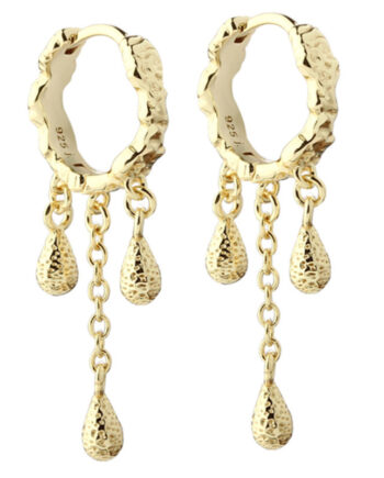 Cappa Drop Hoop   Golden