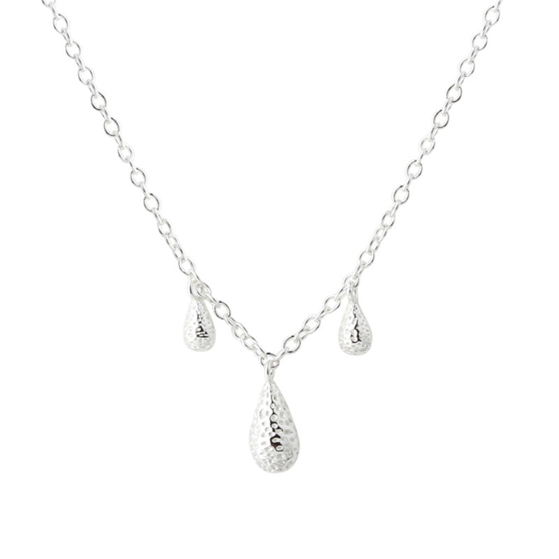 Cappa Necklace   Silver