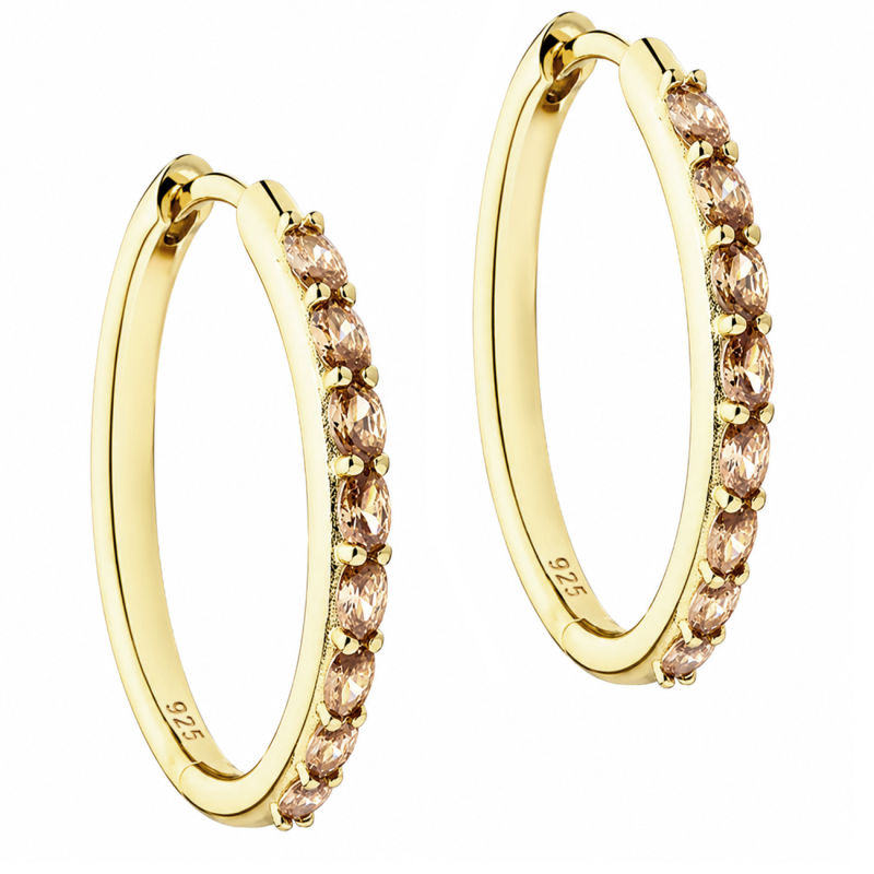Champella Hoop 25 Mm    Golden