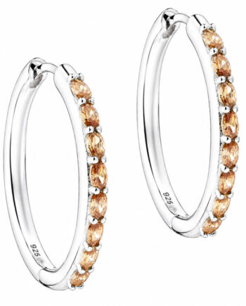Champella Hoop 25 Mm    Silver
