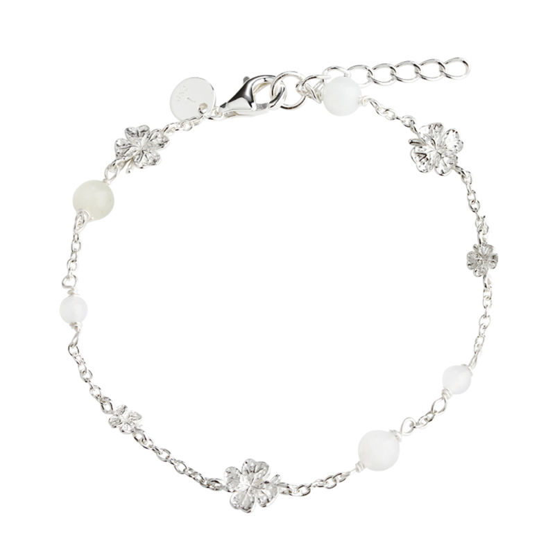 Clover Bracelet   Silver
