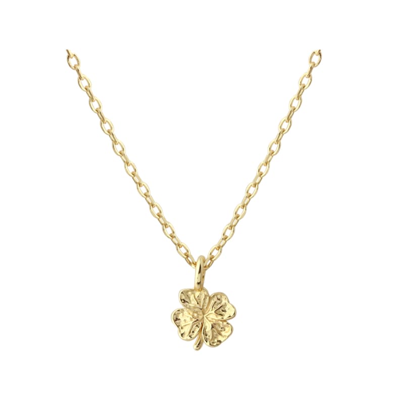 Clover Necklace   Golden