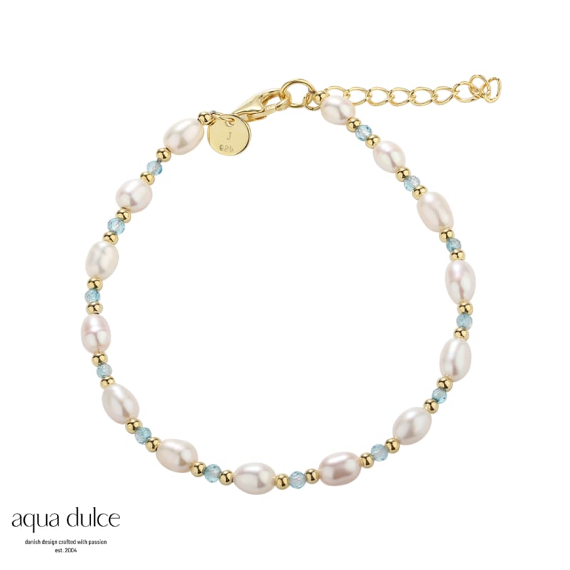 Coast Blue Bracelet   Golden