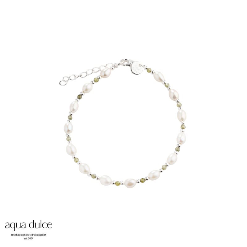 Coast Olive Bracelet   Silver