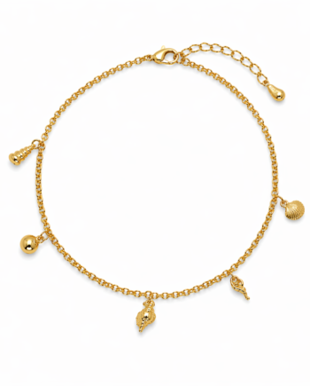 Costa Anklet   Golden